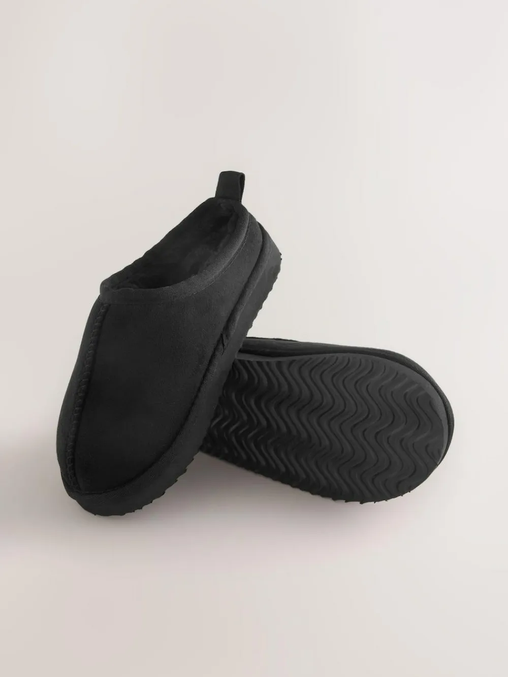 Discount Next Black Cosy Mule Slippers