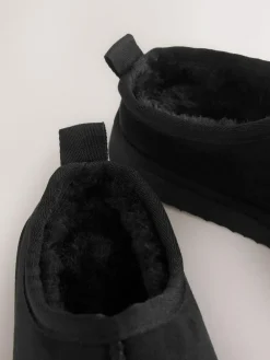 Discount Next Black Cosy Mule Slippers