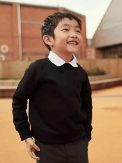 Best Next Black Crew Neck School Sweater (3-17yrs)