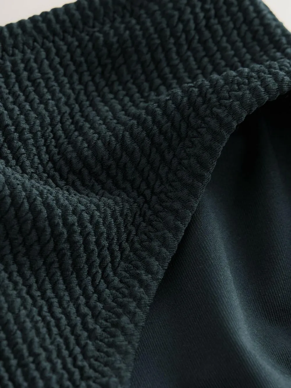 Online Next Bikini (3-16yrs) Black Crinkle