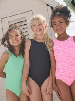 Next Crinkle Swimsuit (3-16yrs)^ Swimwear