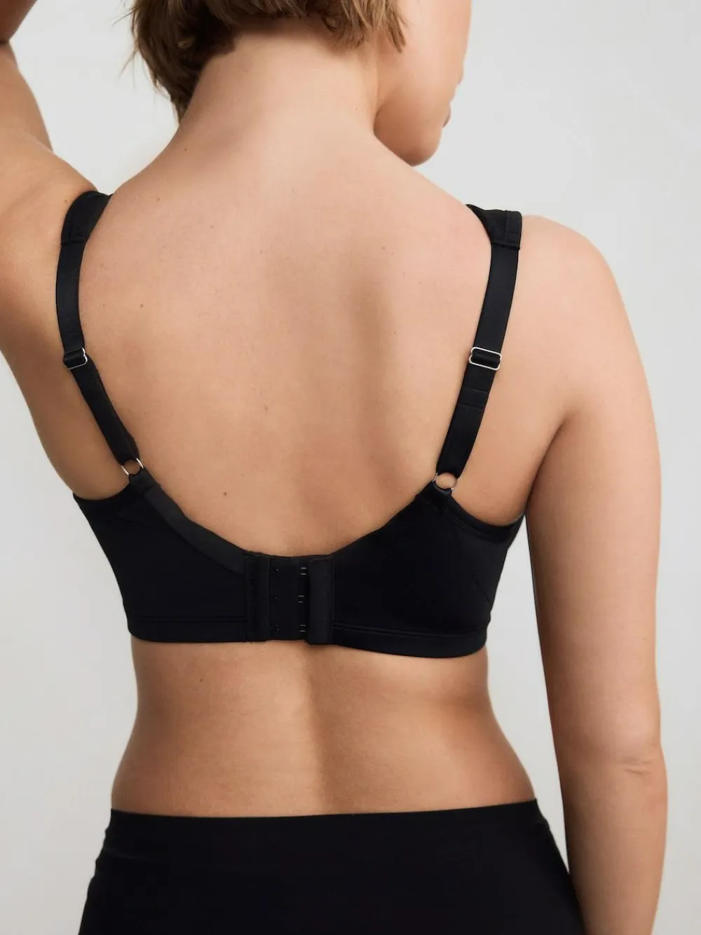 Next DD+ Supersoft Comfort Padded Strap Minimising Full Cup Bra Black
