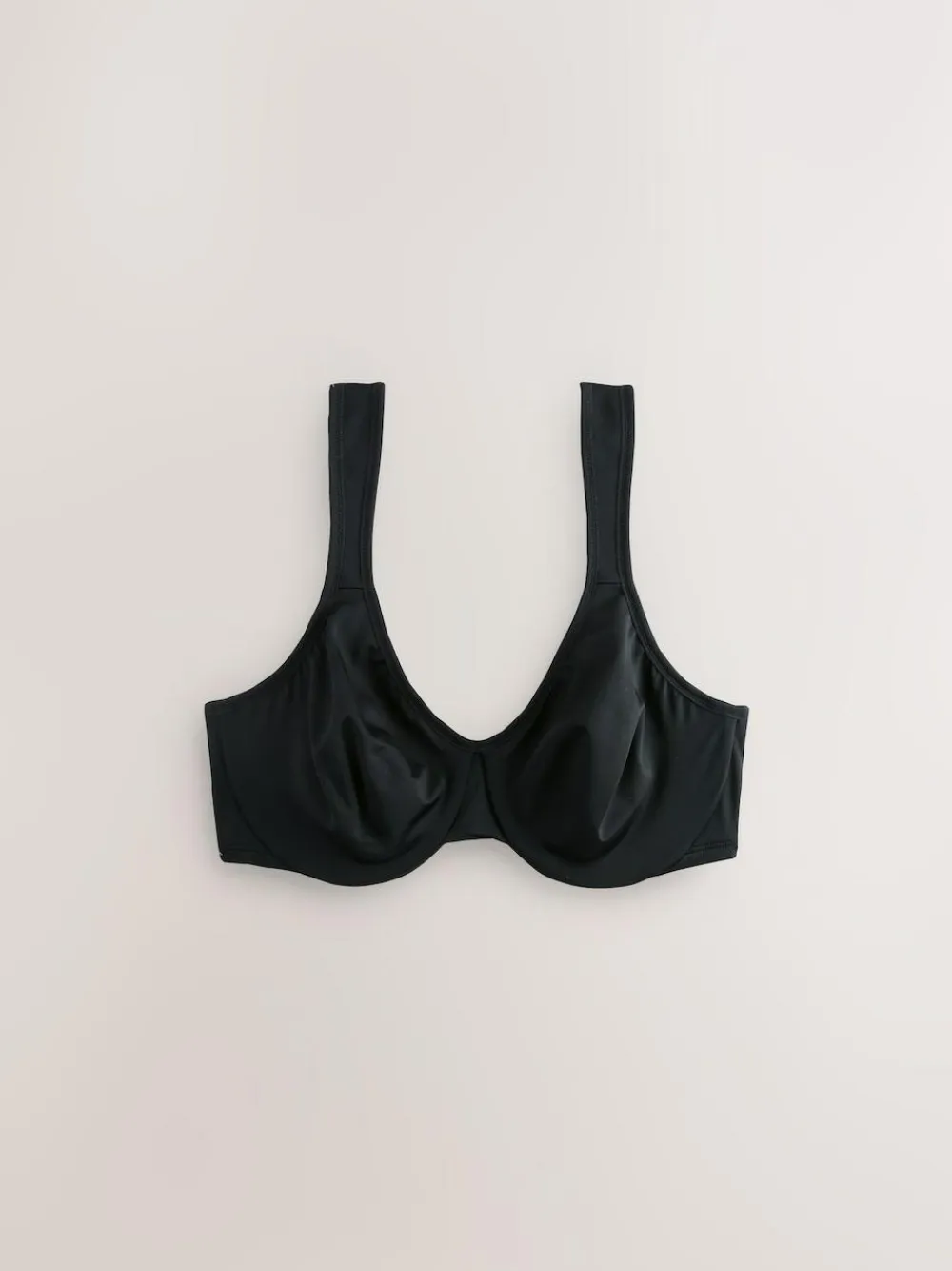 Next DD+ Supersoft Comfort Padded Strap Minimising Full Cup Bra Black