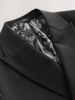 Hot Next Black Double Breasted Tailored Two Button Suit Jacket