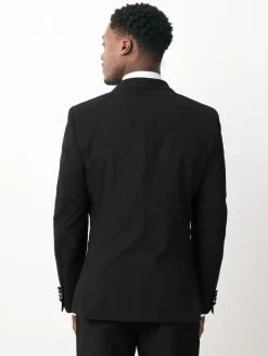 Next Black Double Breasted Tuxedo Suit Jacket^ Blazers & Formal Jackets|Suits & Tuxedos
