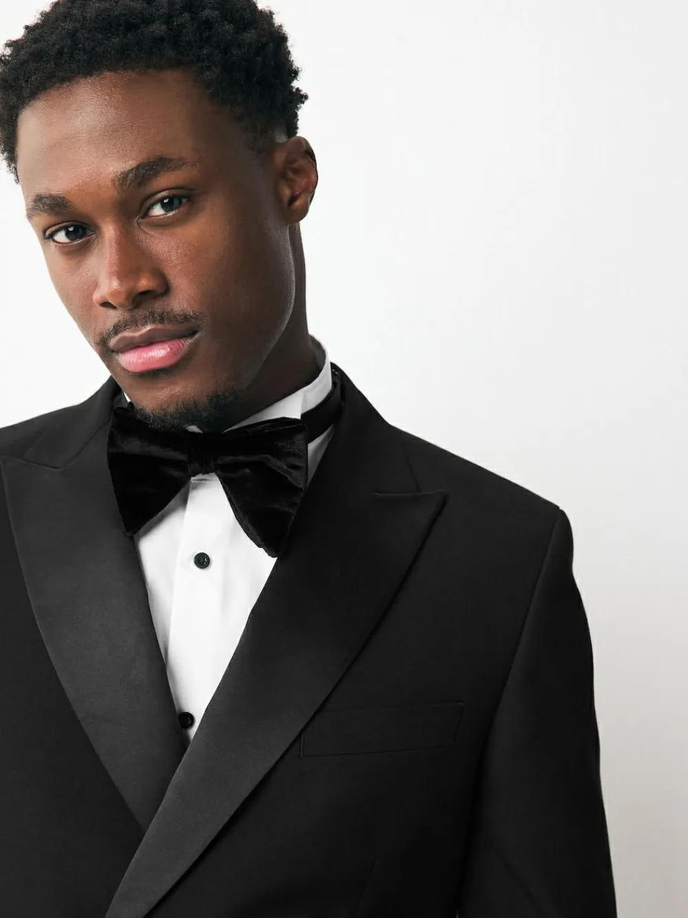 Next Black Double Breasted Tuxedo Suit Jacket^ Blazers & Formal Jackets|Suits & Tuxedos