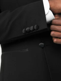 Next Black Double Breasted Tuxedo Suit Jacket^ Blazers & Formal Jackets|Suits & Tuxedos