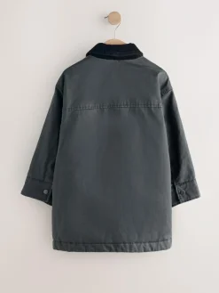 Next Black Faux Waxed Jacket (5-14yrs)^ Jackets & Coats|Snowsuits & Coats