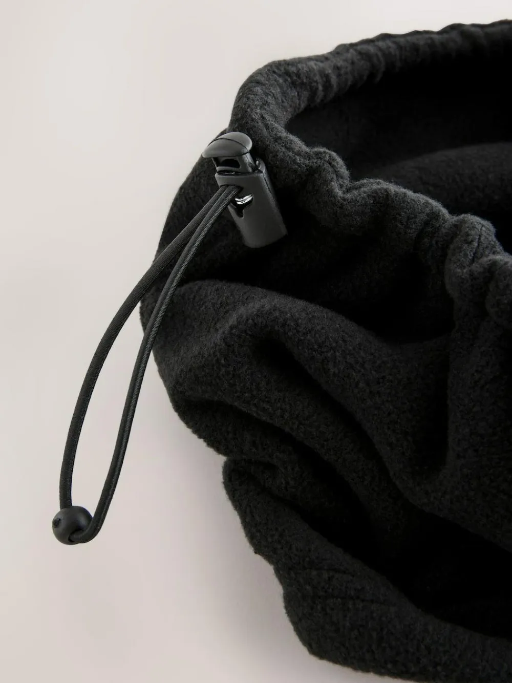 Online Next Black Fleece Snood Scarf