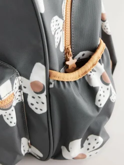 Next Black Floral Backpack^ Bags