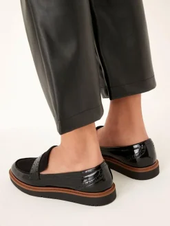 Next Forever Comfort® Brogue Loafers^Women Wide Fit & Extra Wide Fit|Flats