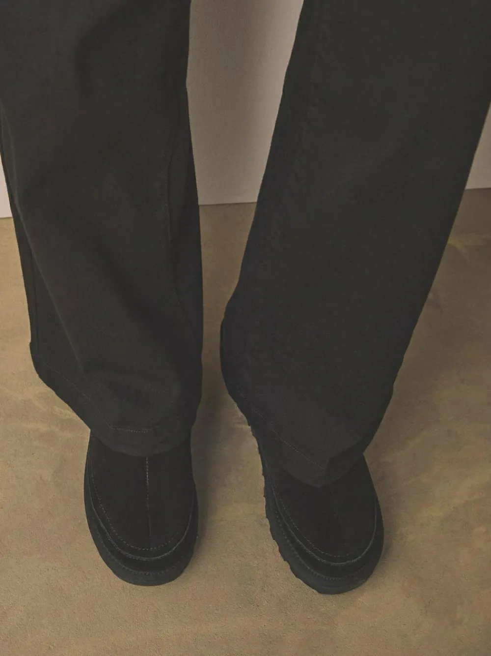 New Next Forever Comfort® Chunky Sole Footbed Clogs Black