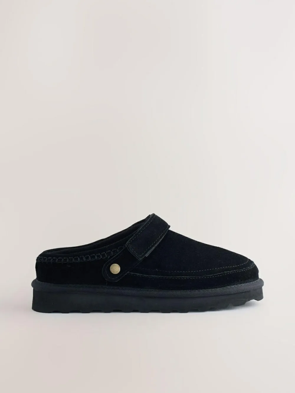 New Next Forever Comfort® Chunky Sole Footbed Clogs Black