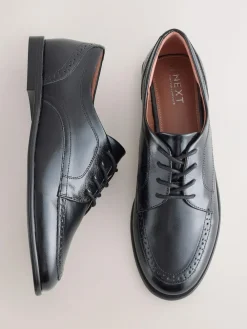 Next Black Forever Comfort® Formal Round Toe Lace Up Shoes^Women Flats