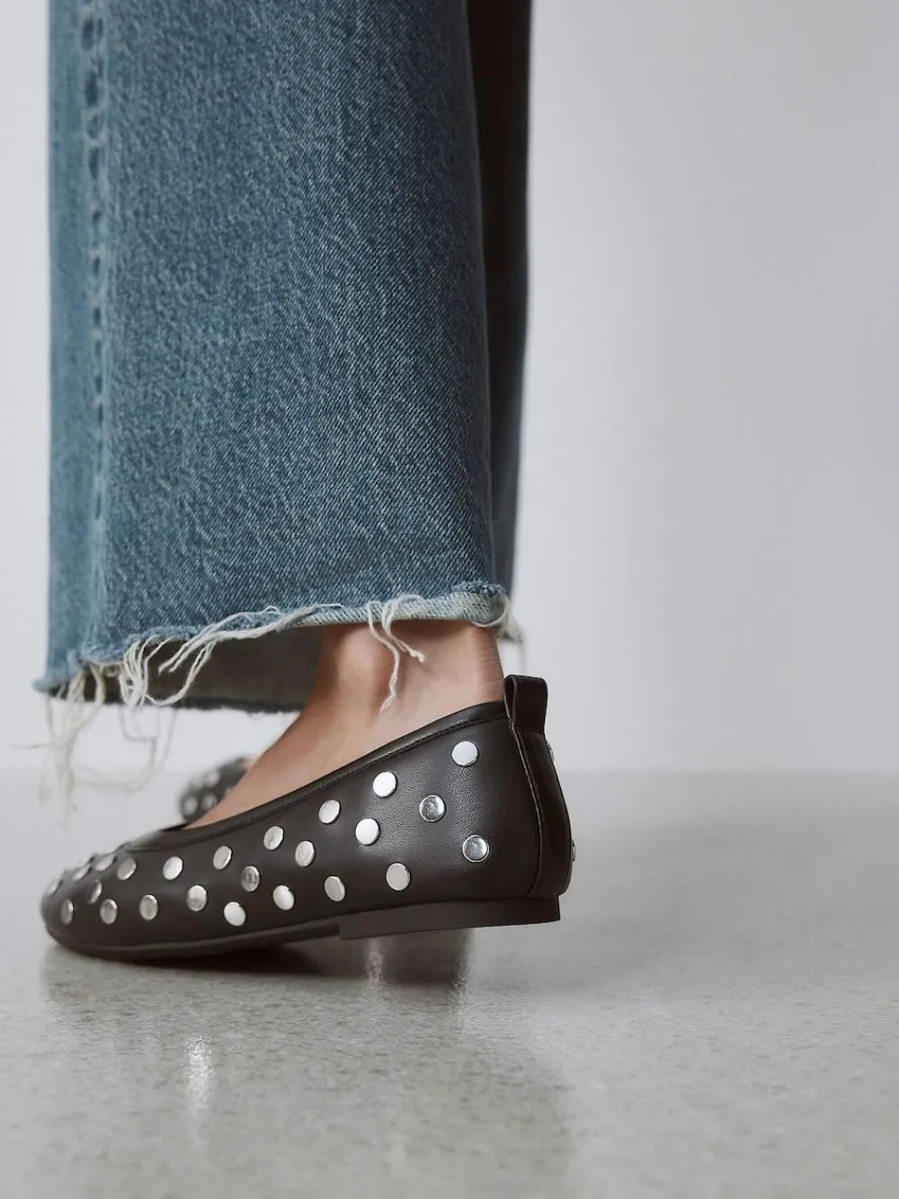 Hot Next Black Forever Comfort® Round Toe Ballerinas