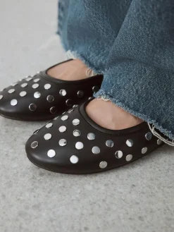 Hot Next Black Forever Comfort® Round Toe Ballerinas