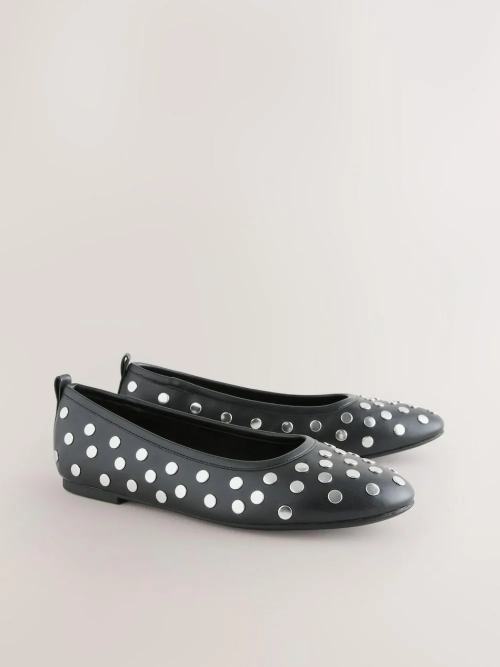 Hot Next Black Forever Comfort® Round Toe Ballerinas