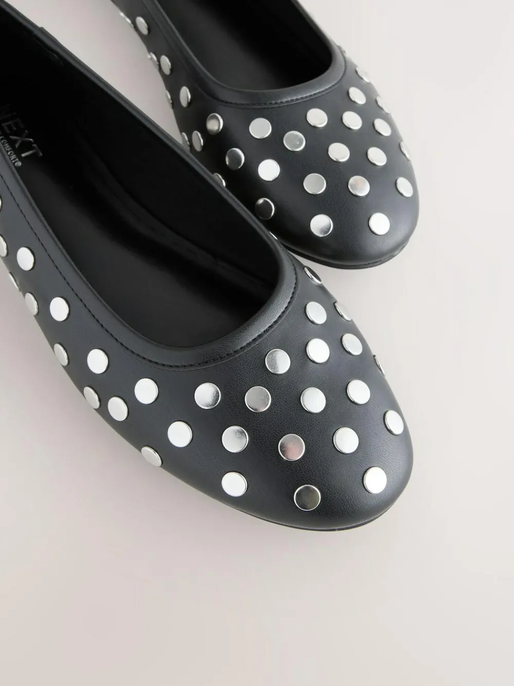 Hot Next Black Forever Comfort® Round Toe Ballerinas
