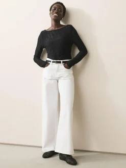 Clearance Next Forever Comfort® Round Toe Weave Double Mary Jane Shoes Black