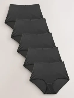 Next Full Brief Microfibre Knickers 5 Pack^Women Panties