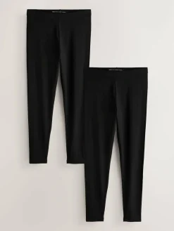 Outlet Next Full Length Leggings 2 Pack Black