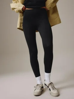 Next Black Full Length Leggings^Women Sportswear|Leggings & Sweatpants