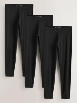 Next Black Full Length Leggings 3 Pack^Women Leggings & Sweatpants