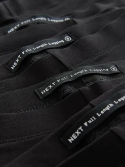 Next Black Full Length Leggings 5 Pack^Women Leggings & Sweatpants