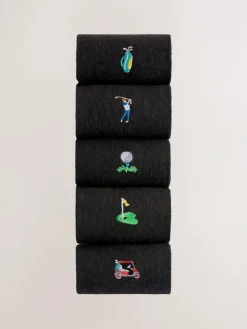 Next Fun Embroidered Socks 5 Pack^ Socks|Socks