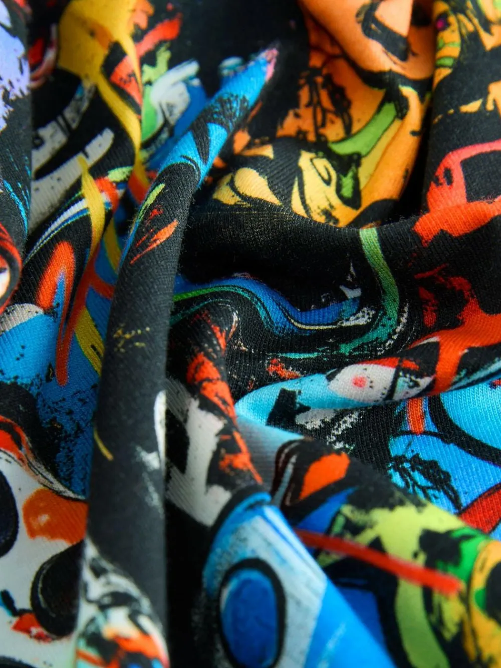 Next Relaxed Fit Short Sleeve All-Over Print T-Shirt (3-16yrs)^BOY T-Shirts