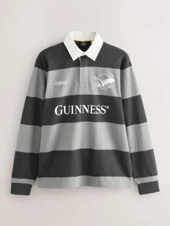Next Black Guinness Rugby Shirt^ Tops & T-Shirts