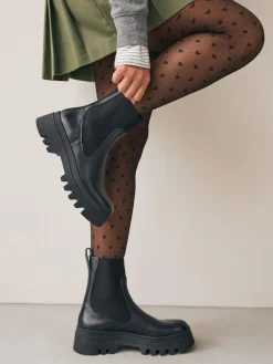 Sale Next Black Heart Argyle Pattern Tights 1 Pack