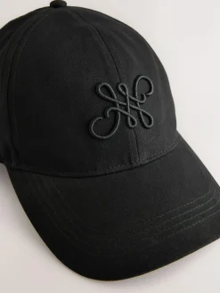 Online Next Black High Build Embroidery Cap