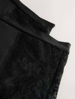 Next High Waist Lace & Microfibre Knickers 2 Pack^Women All Lingerie|Panties