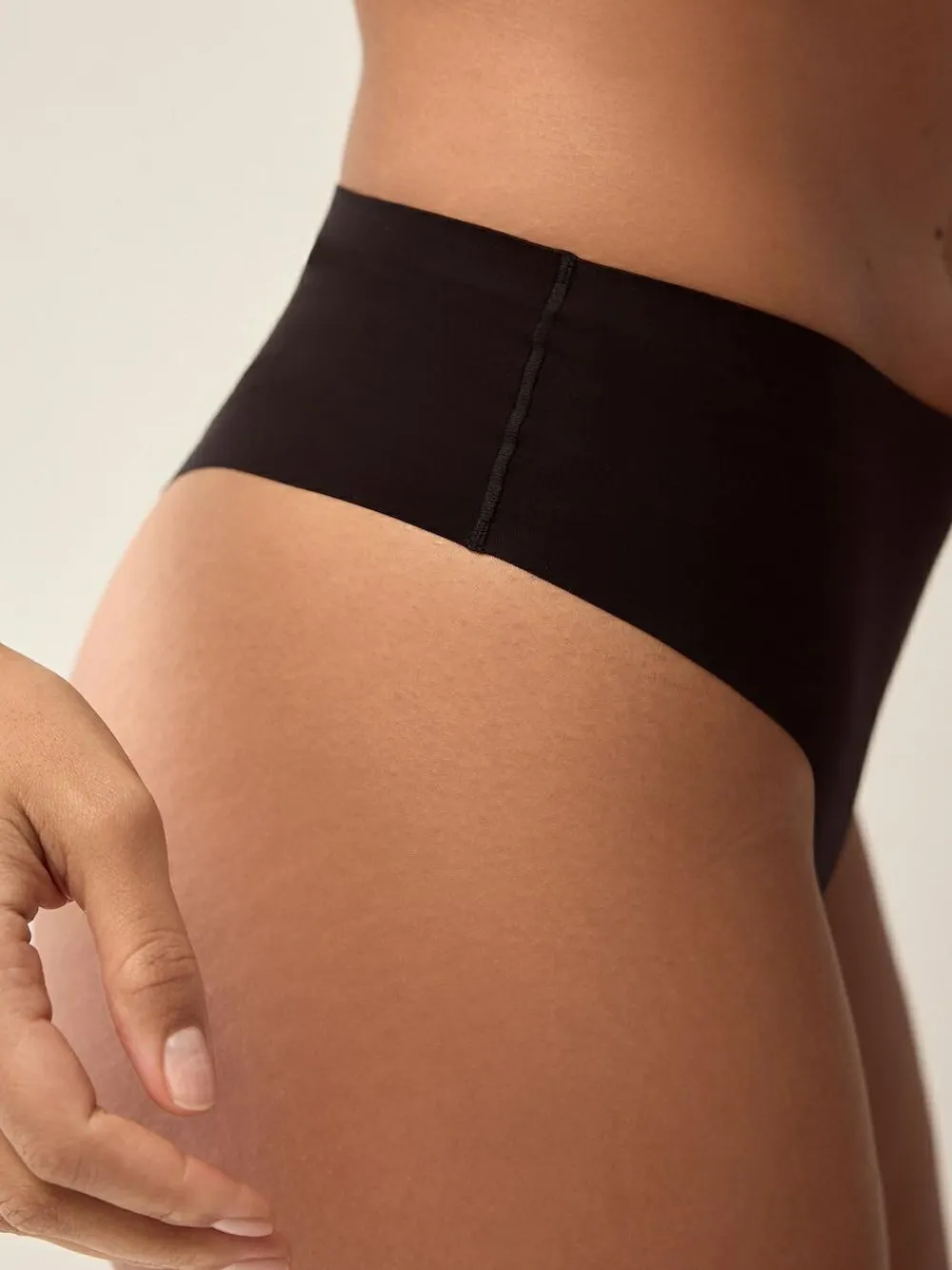 Next High Waisted Thong No VPL Comfort Knickers 3 Pack^Women Panties|All Lingerie