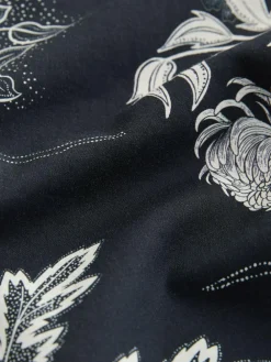 Next Black Japanese Style Print Short Sleeve Shirt^ Shirts