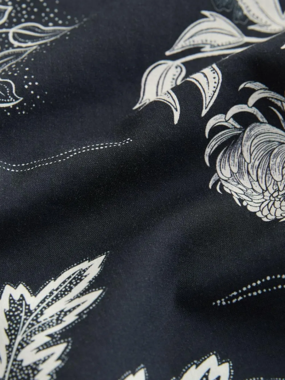 Next Black Japanese Style Print Short Sleeve Shirt^ Shirts