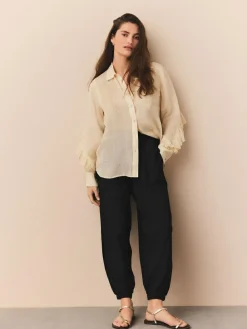 Best Next Jersey Harem Joggers Black