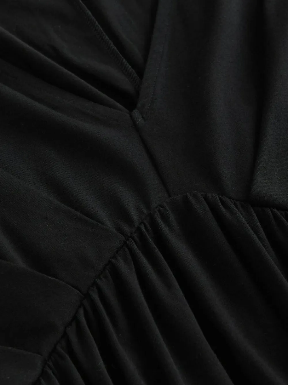 Best Next Jersey Kaftan Maxi Dress Black