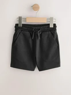 Sale Next Black Jersey Shorts (3mths-7yrs)