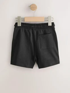 Sale Next Black Jersey Shorts (3mths-7yrs)