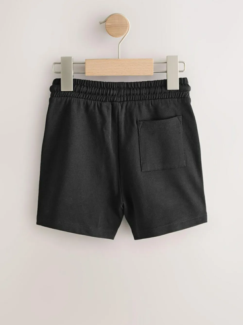 Sale Next Black Jersey Shorts (3mths-7yrs)