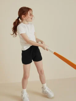 Hot Next Jersey Shorts (3-16yrs) Black