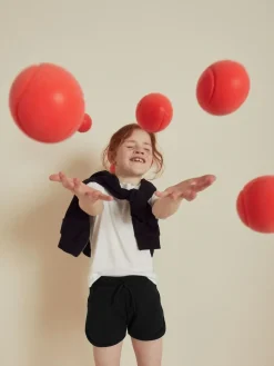 Hot Next Jersey Shorts (3-16yrs) Black