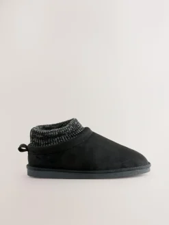 Next Knitted Cuff Boot Slippers^ Slippers|Slippers