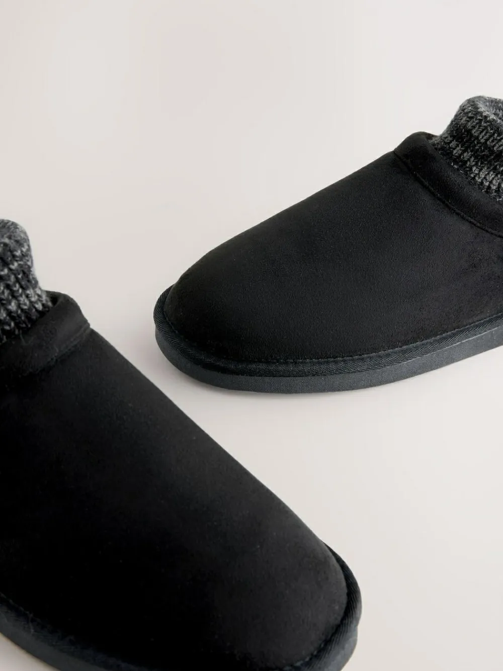 Next Knitted Cuff Boot Slippers^ Slippers|Slippers