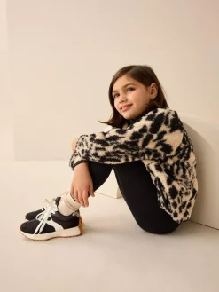 Sale Next Black Lace-Up Chunky Trainers