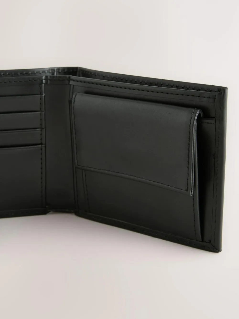 Online Next Leather Bifold Wallet Black