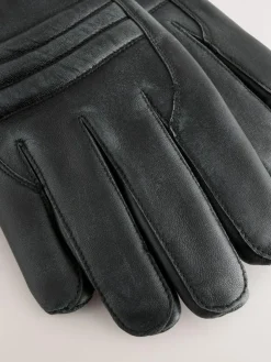 Best Next Black Leather Biker Gloves