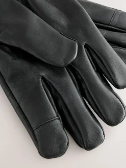 Best Next Black Leather Biker Gloves